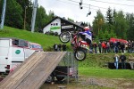Moto trial show Pavla Balaše - 