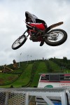 Moto trial show Pavla Balaše